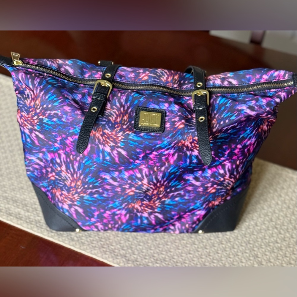 Rare Juicy Couture Tote Bag Tie Dye
